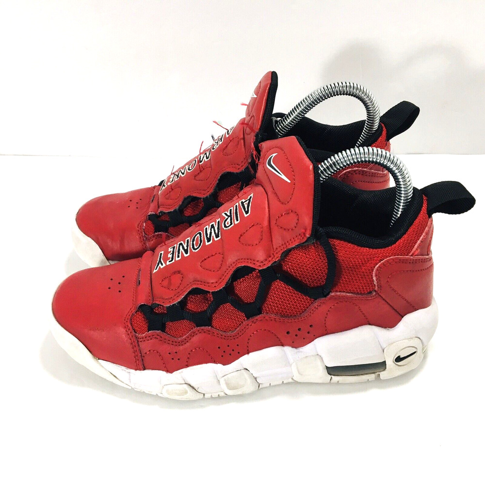 Nike Air Money Kids AH5215 Youth Hybrid Basketball Sneakers Gym Red SZ 4Y